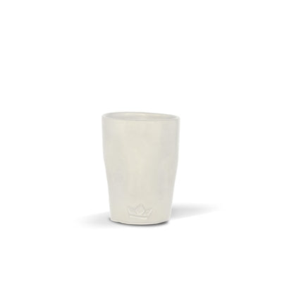 Dented Ceramic Mugs – Set of 4 in Black Matte, White, or Platinum