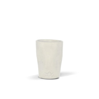 Dented Ceramic Mugs – Set of 4 in Black Matte, White, or Platinum