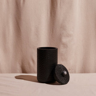 Arjun Acacia Wood & Black Marble Decorative Object