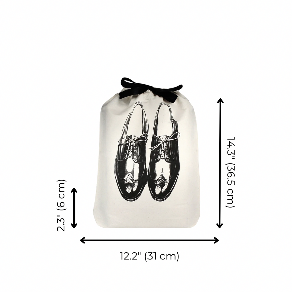 Men's Shoe Bag – Cream