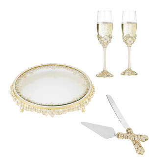 Dogwood Dessert Serving Set