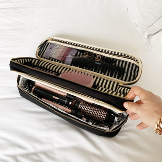 Double Hair Tools Travel Case – Black