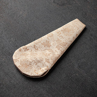 Vintage-Style Embroidery Scissors with Brocade Sheath