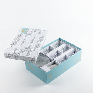 Liqa'a - Tea Set (13-Pc) - Grey & Silver