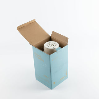 Liqa'a - Large Lantern Candle Holder - Pearl White & Silver