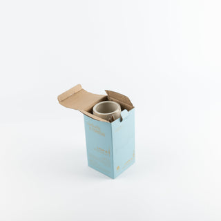 Liqa'a - Medium Decorative Vase - Beige & Gold