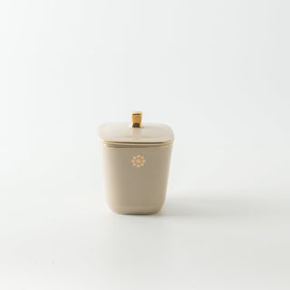 Mirral - Tea Set (13-Pc) - Beige & Gold