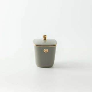 Mirral - Tea Set (13-Pc) - Grey & Gold