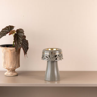 Mirral - Incense Burner - Grey & Gold