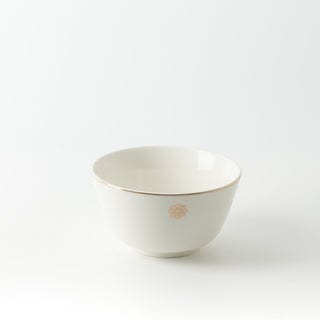 Mirral - Dinner Set (18-Pc) - White & Gold