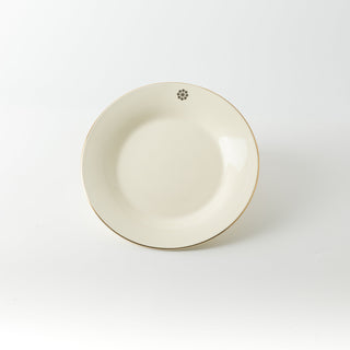 Mirral - Dinner Set (18-Pc) - White & Gold