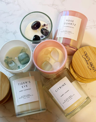 Energy Crystals Candle - Enjoy Free Shipping Today