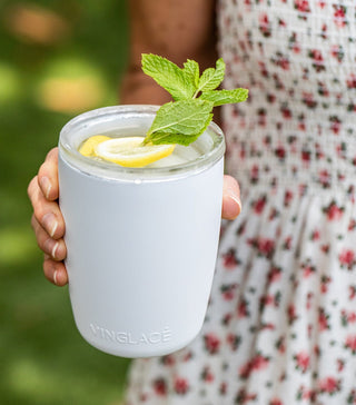 Everyday Glass in White – Glass-Lined 12 oz Insulated Tumbler