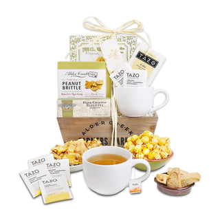 With Sympathy Serenity Tea Crate | Comfort & Care Gift