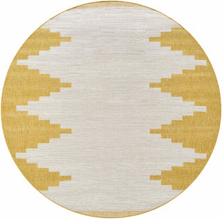 Djugun Yellow Outdoor Rug – Bright Durable Weather-Resistant Patio Carpet
