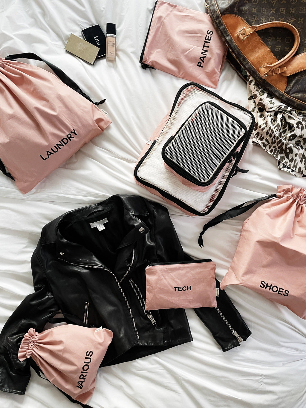 BA Travel Set, 8-pack – Pink/Blush