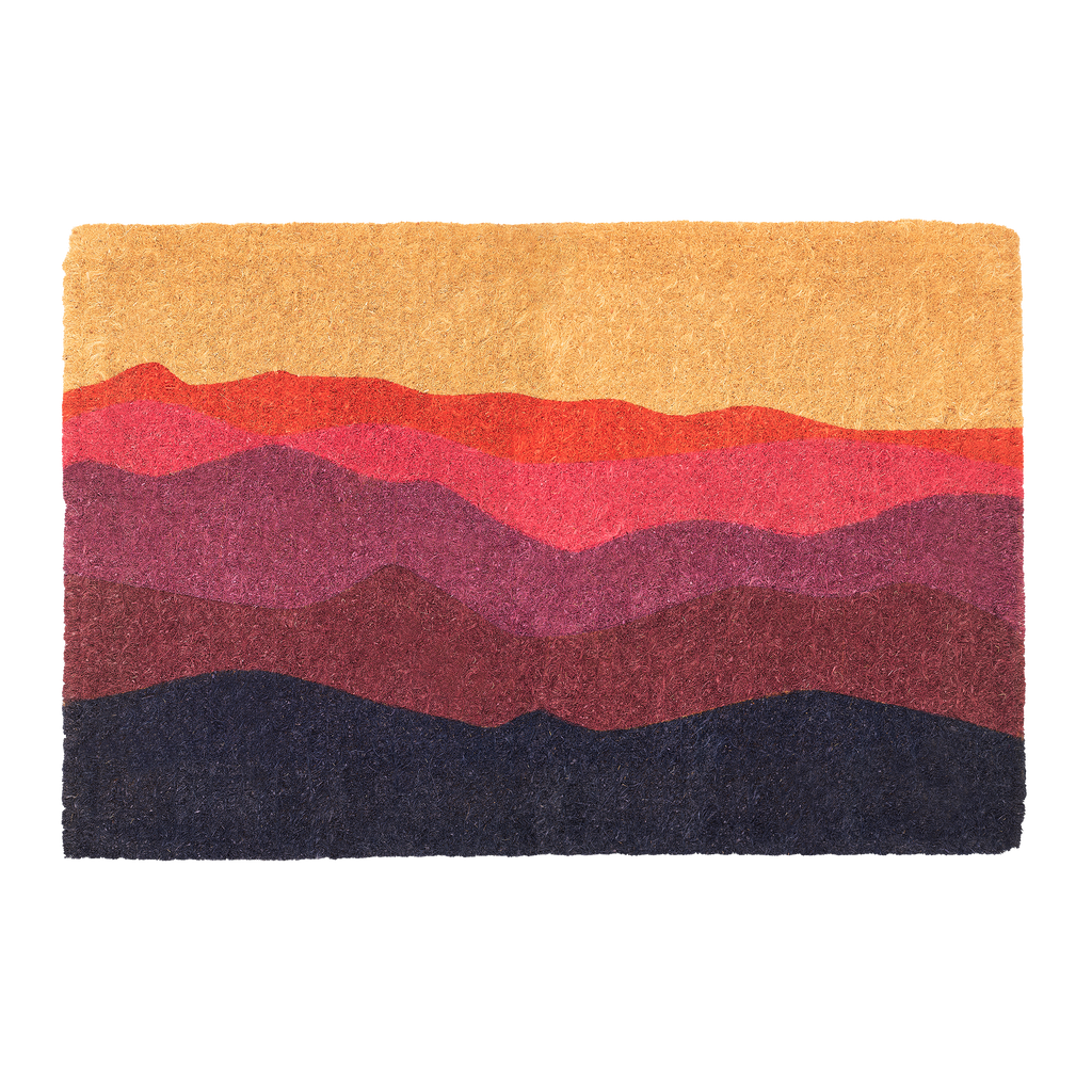 Shades of Dawn Natural Coir Doormat