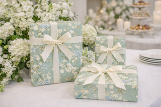 Pale Green Chinoiserie Gift Wrap | Elegant Decorative Wrapping Paper