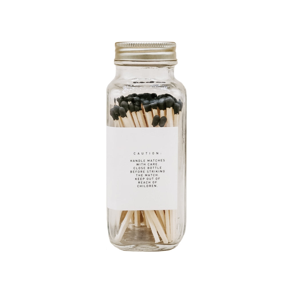Black Tip Safety Matches - 60 Count, 3.75
