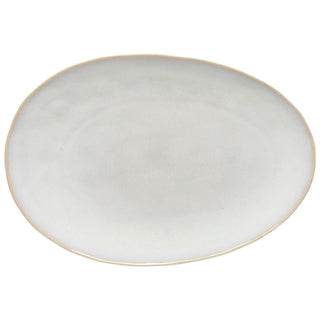 COSTA NOVA Brisa Oval Platter, Branca – Classic Ceramic Platter