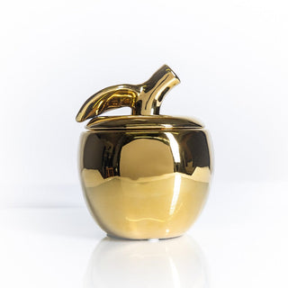 Gold Malus Apple Candle – Luxury Apple Fragrance Candle in Gold Finish