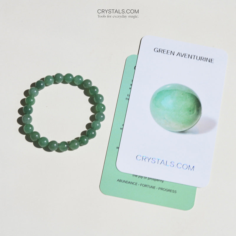 Green Aventurine Bracelet – LUCK & ABUNDANCE