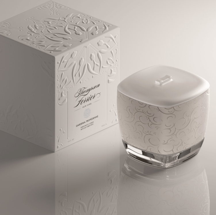 Gardenia Tropézienne Candle – Gardenia & Floral Scented Luxury Candle