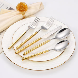20 pc flaware set - Graduating - Hammered Round Handle