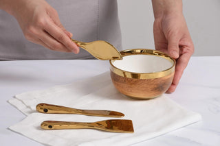 Set of 3 Cheese Knives — Madera Collection 3