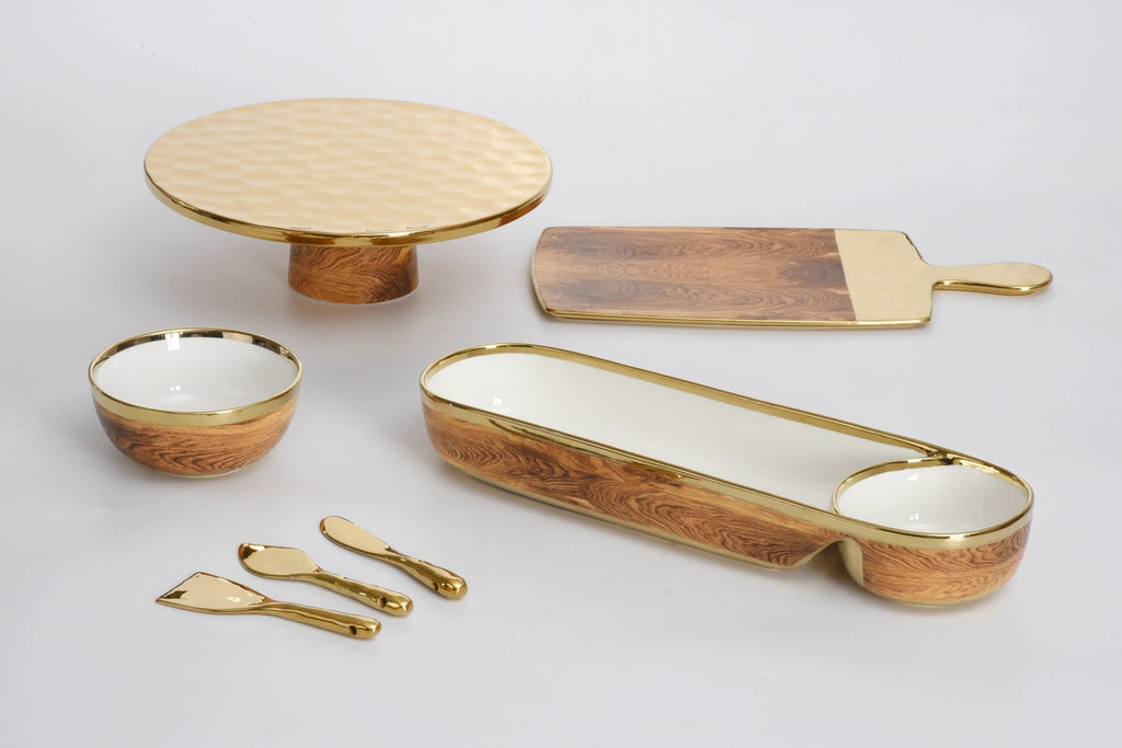 Set of 3 Cheese Knives — Madera Collection 4