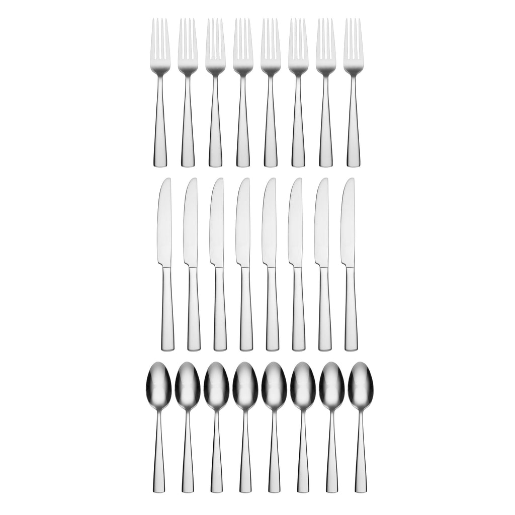Oneida Chefs Table Dining 24-Piece Flatware Set, 18/0 stainless steel (view 2)
