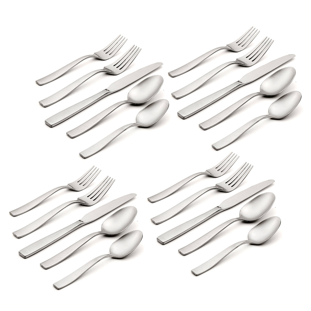 Oneida Everdine 20-Piece Flatware Set, 18/0 stainless steel (view 2)