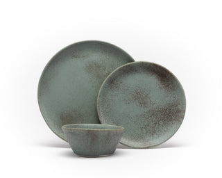 HAAND Hestia 3-Piece Dinner Setting – Handcrafted Porcelain Place Setting