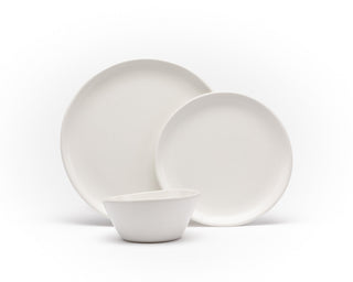 HAAND Hestia 3-Piece Dinner Setting – Handcrafted Porcelain Place Setting