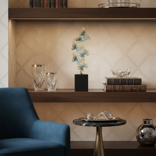 Enamel Butterfly Sculpture