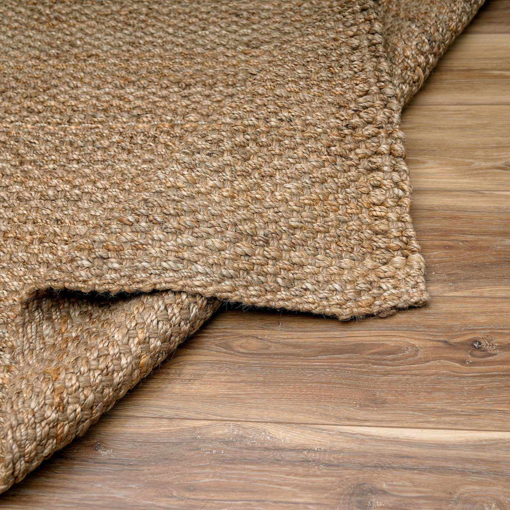 Herndon Braided Jute Rug – Natural Eco-Friendly Handwoven Carpet