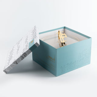 Liqa’a Small Sleek Plate Stand – Gold