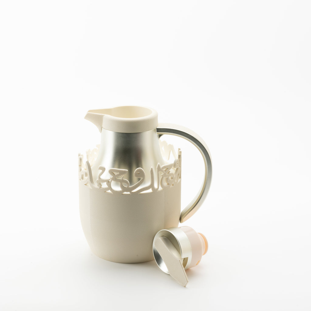 Mirral - Vacuum Flask / Thermos - White & Silver