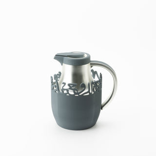 Mirral - Vacuum Flask / Thermos - Dark Blue & Silver