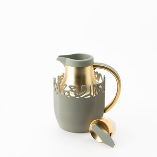 Mirral - Vacuum Flask / Thermos - Grey & Gold