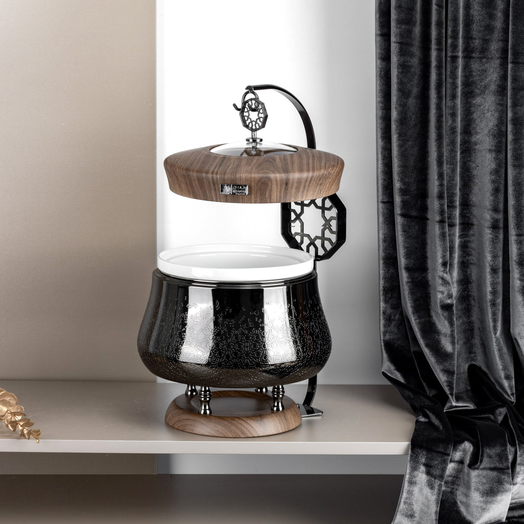 Nourhan - 2.5 Liters Chafer - Black Walnut