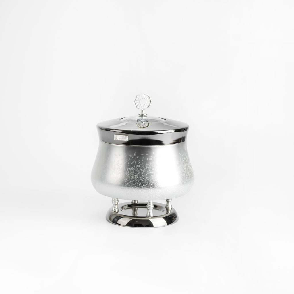 Nourhan - 2.5 Liters Chafer - Silver