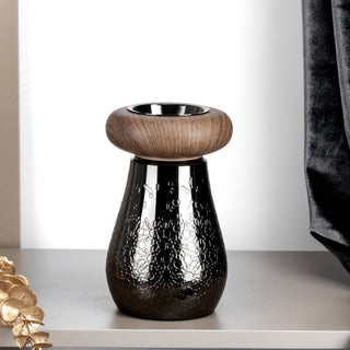 Nourhan - Incense Burner - Black Walnut