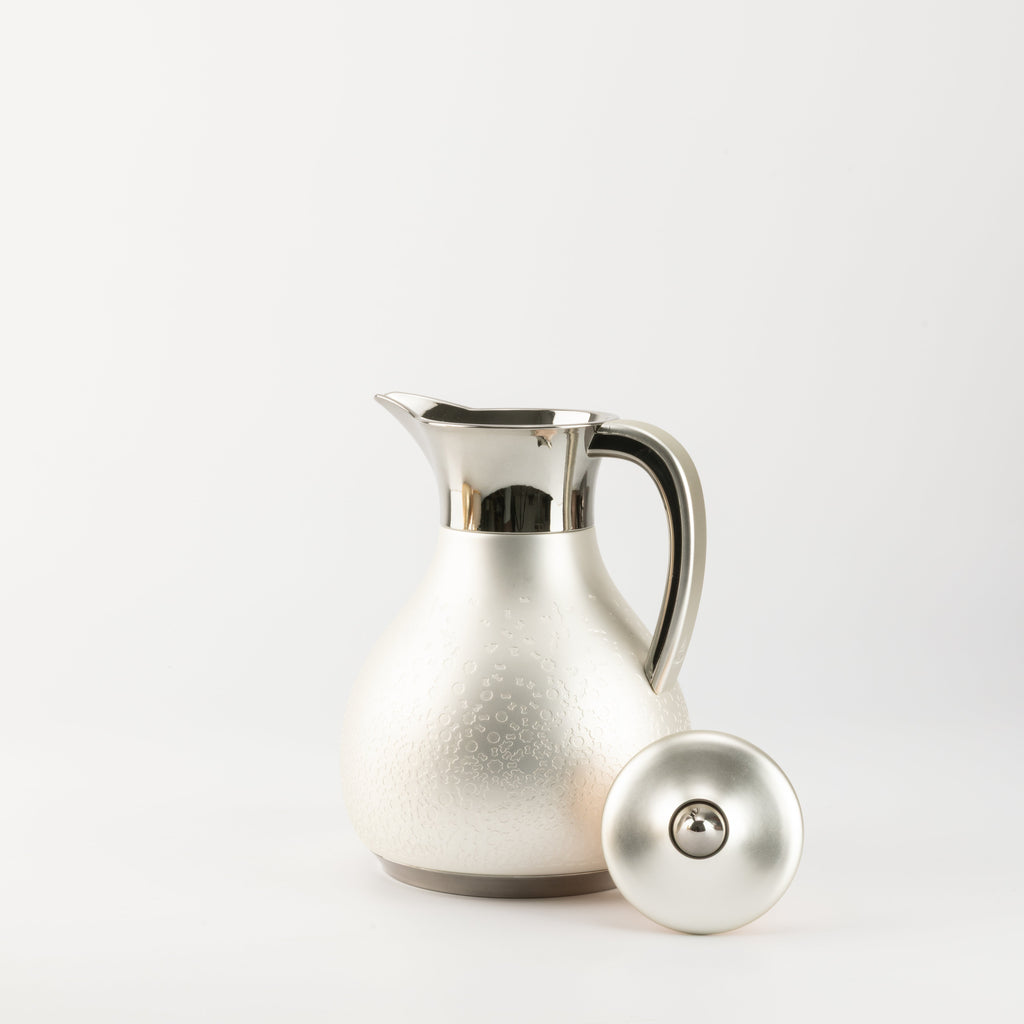 Nourhan - Vacuum Flask/Thermos - Silver