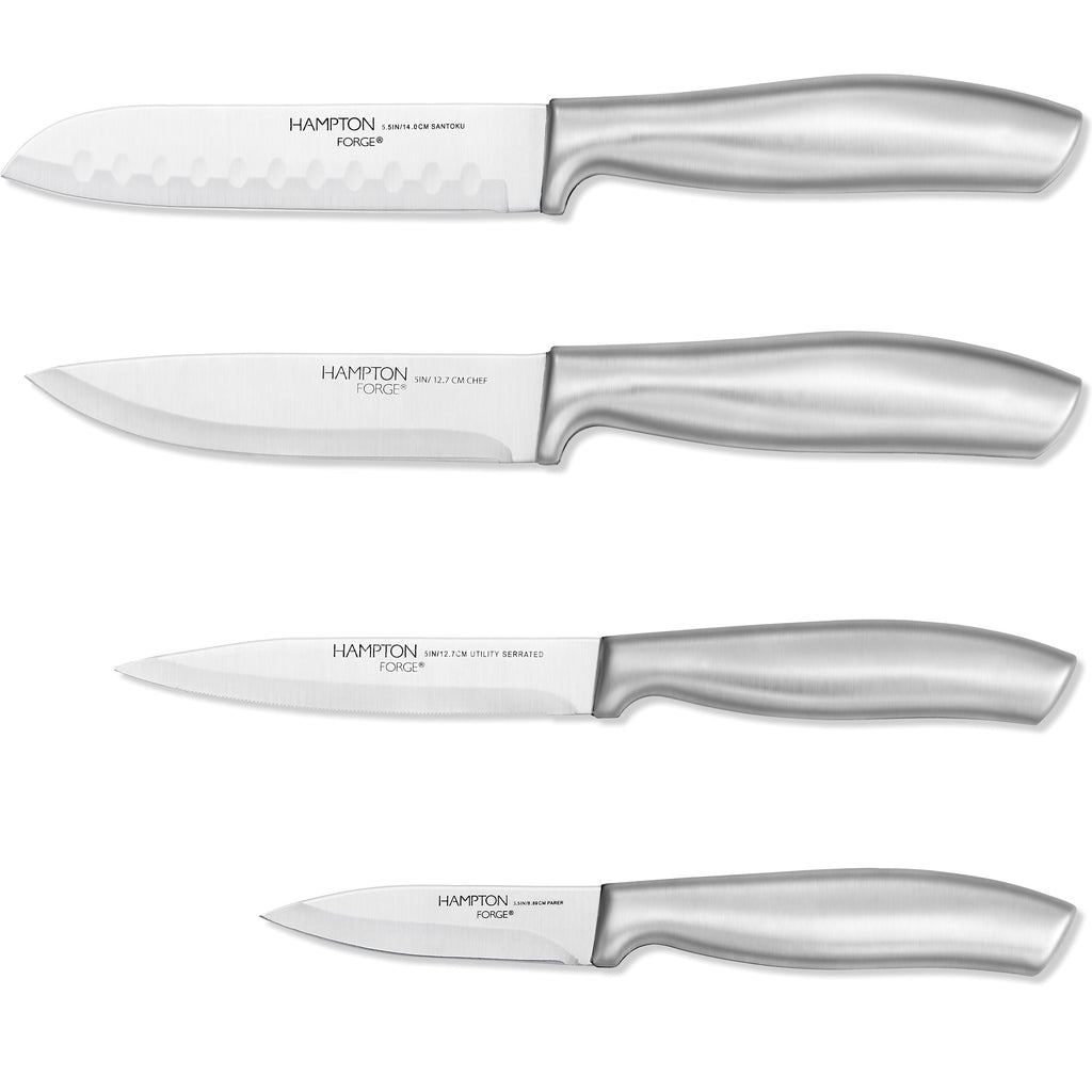 Hampton Forge Kobe 5-Piece Cutlery Block Set, stainless steel (view 2)