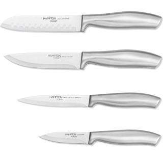 Hampton Forge Kobe 5-Piece Cutlery Block Set, stainless steel (view 2)