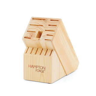 Hampton Forge Epicure Pistachio 17-Piece Cutlery Block Set, wood/acacia/stainless (view 7)
