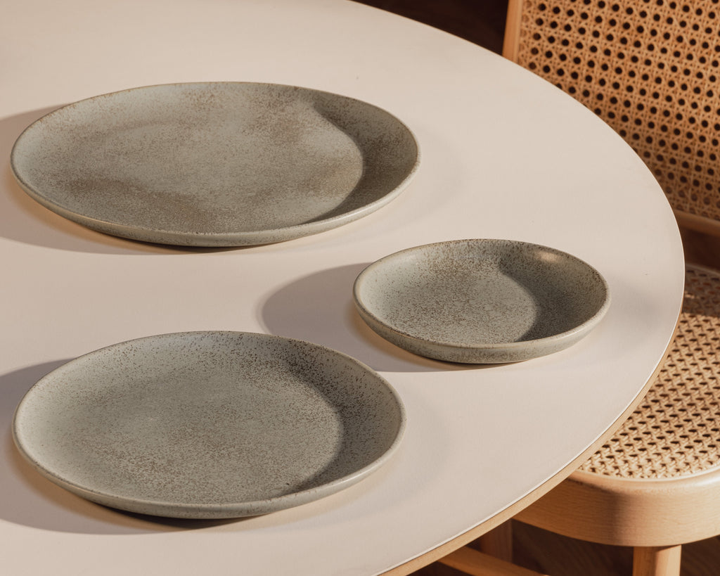 HAAND Hestia Dinner Coupe Plate – Handcrafted Porcelain Dinner Plate