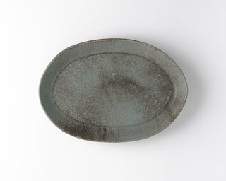 HAAND Oval Platter Set – 3-Piece Handcrafted Porcelain Serving Collection