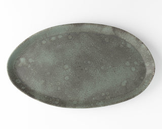 HAAND Oval Platter Set – 3-Piece Handcrafted Porcelain Serving Collection